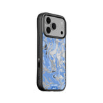 Sky Blue Protective Phone Case - Marbled MagSafe